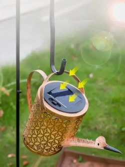 Садовый светильник на солнечной батарее уличный "Лейка"