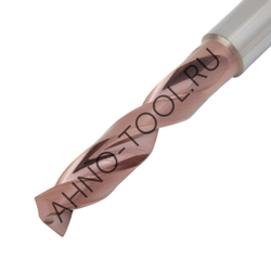 Сверло  8.5мм  твердосплавное 3D без подвода СОЖ. SP-X800030850 VHM AHNO по стали, чугуну, нерж. и ж