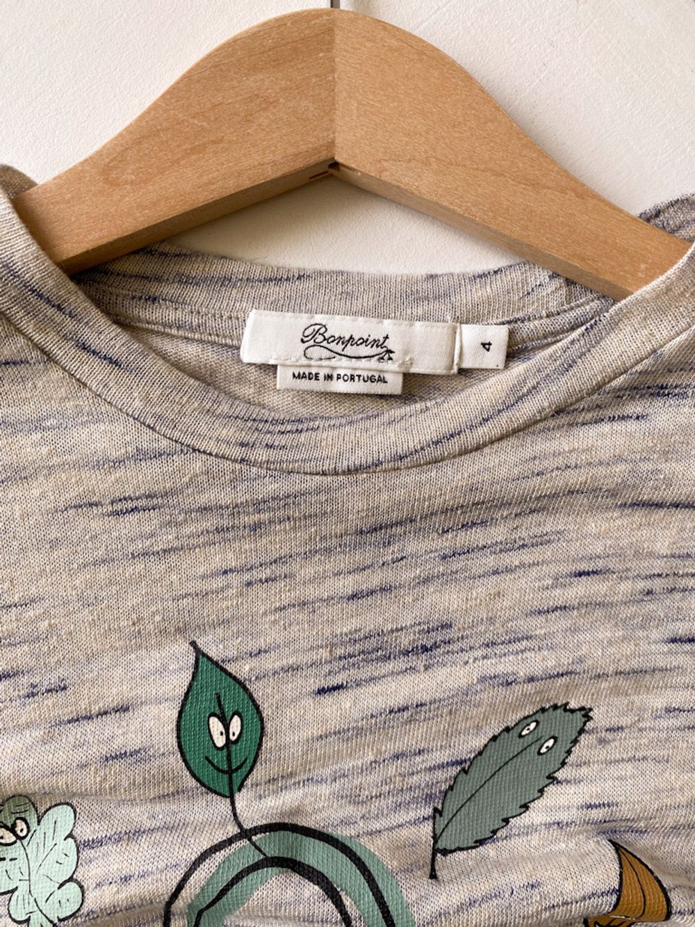 Хлопковая футболка Bonpoint, 104