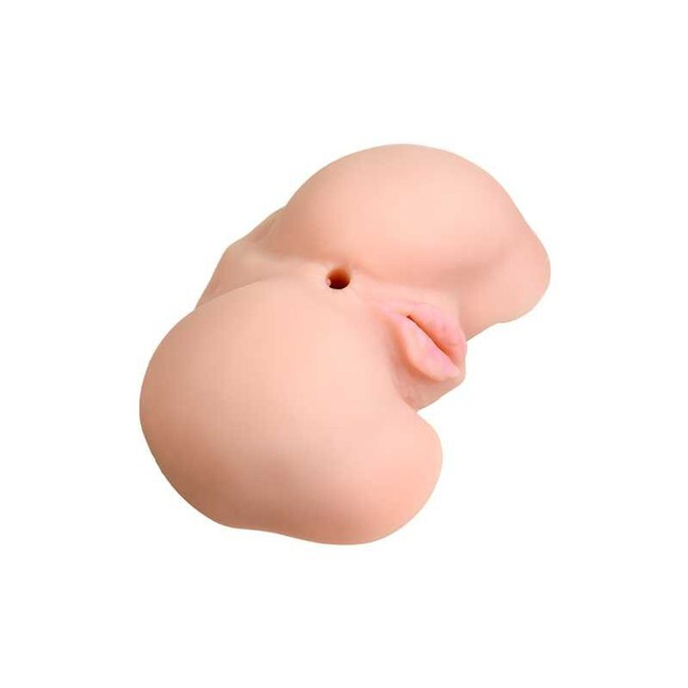 Мастурбатор реалистичный TOYFA Juicy Pussy Scarlett с вибрацией, вагина и анус, телесный (Цвет: телесный)