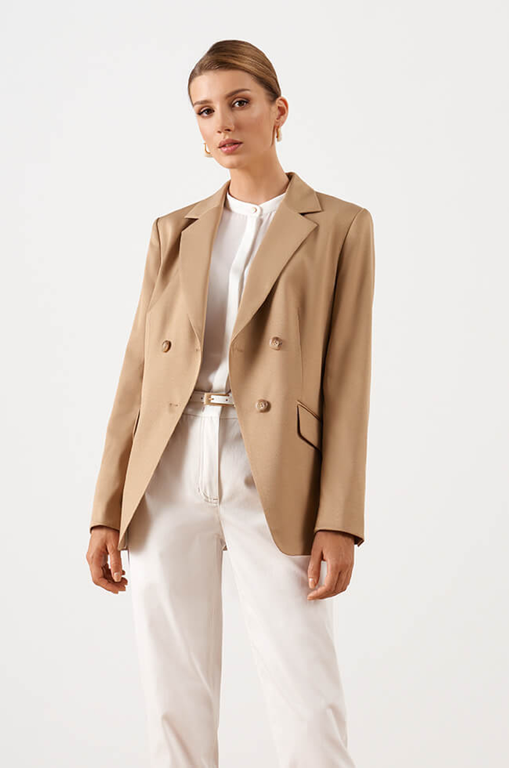 1862 Жакет женский (бежевый)