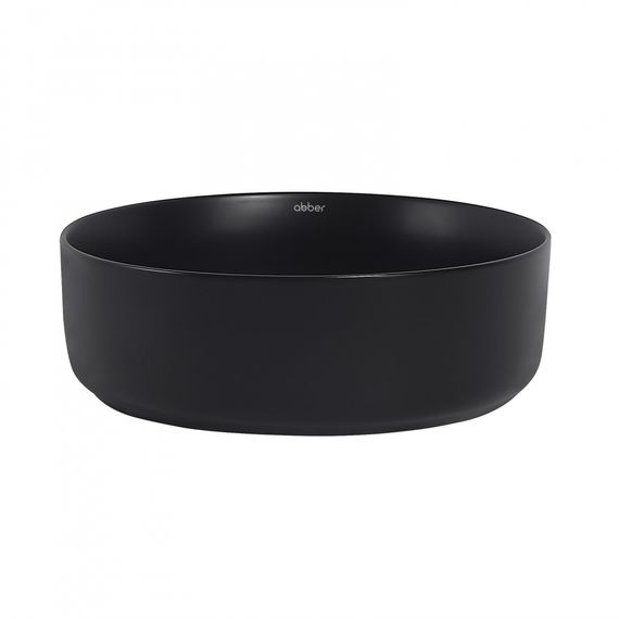 Раковина накладная ABBER Bequem AC2108MB черная матовая