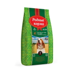 Сухой корм РОДНЫЕ КОРМА для взрослых собак ягненок с рисом 24/10 16,38 кг