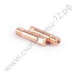 Наконечник М6х25х0.8 прямой (AL) (141.0001/MD0009-58, пр-во FoxWeld/КНР)