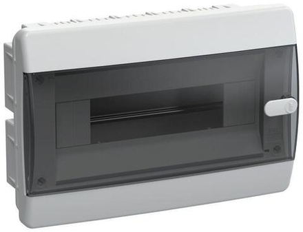 Щит пласт.. ЩРВ-П-12 IP41 черн. пр. дв. IEK UNION Compact