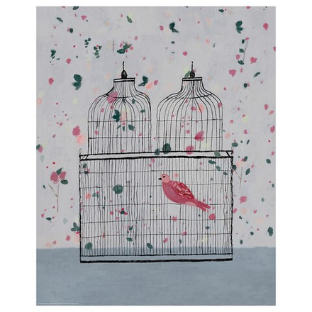 IKEA BILD  (ИКЕА БИЛД)  -  Постер, обои "Бутон розы", 40x50 см