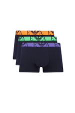 Трусики-боксеры 3шт. Emporio Armani - черный(111357 4R715)