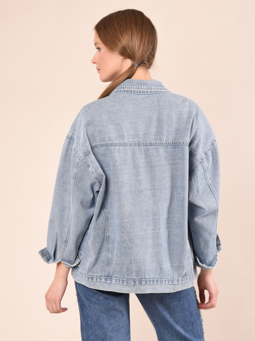 Куртка женская джинсовая