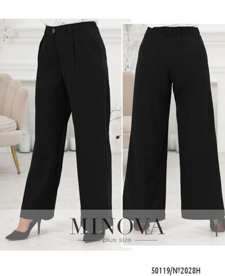 Брюки 2028Н-черный Minova Фото 1