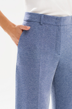 31238 Брюки женские (синий меланж)