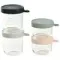 Набор из 4 стеклянных контейнеров Beaba Glass Baby Food Storage Containers Set of 4 Eucalyptus