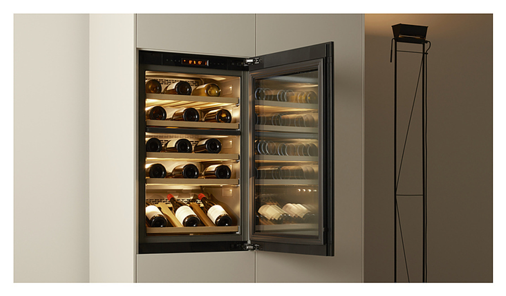 Винный шкаф V-ZUG WineCooler V4000 90 WC4T-51102 R (дверь справа) черное стекло