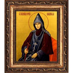 София Шамординская (Болотова) праведная схимонахиня. Икона на холсте.