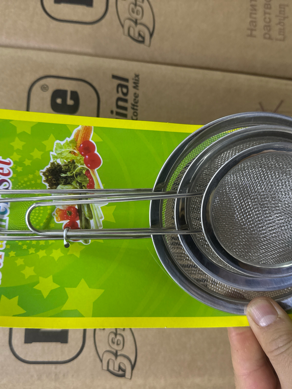 сито набор 3 шт 10см