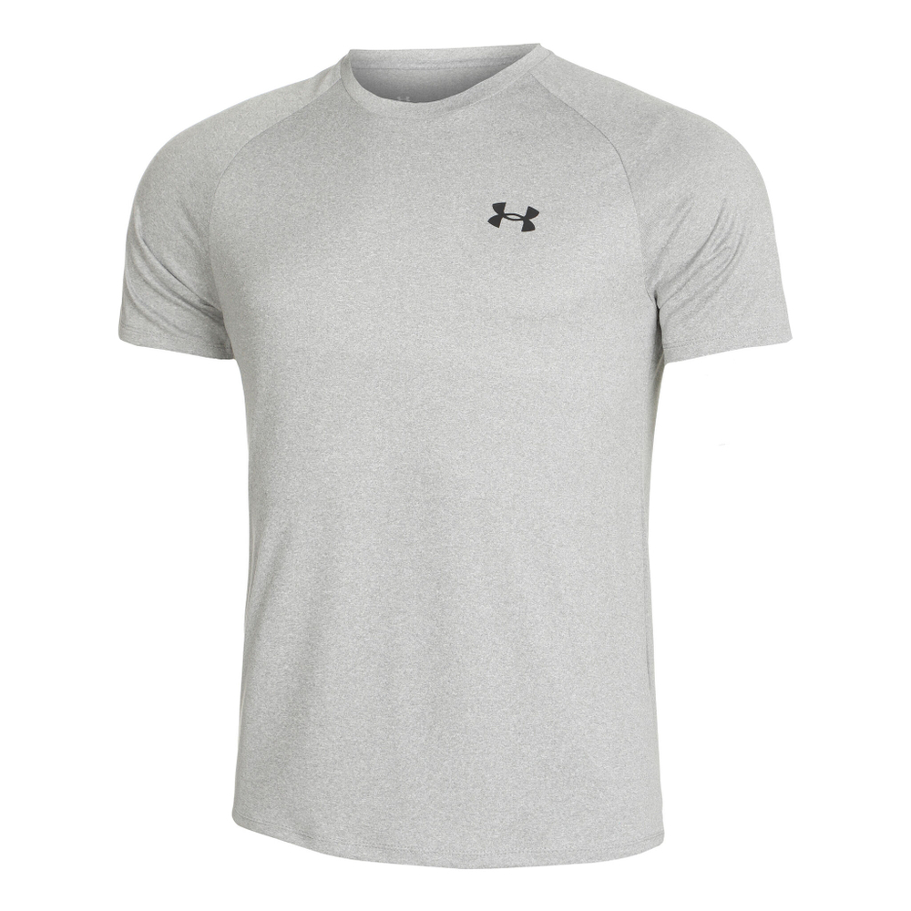Мужское теннисное поло Under Armour Tech 2.0 T-Shirt Men - Grey, Black