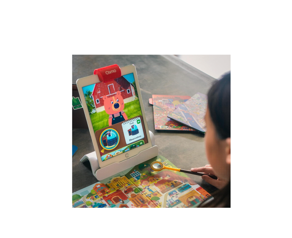 Osmo — Детективное агентство — 5–12 лет — Разгадывайте глобальные тайны — Развивающие обучающие игры — Игрушка STEM — Подарки для детей — 5, 6, 7, 8, 9, 10, 11, 12 лет — Для iPad, iPhone или планшета Fire (требуется база Osmo)