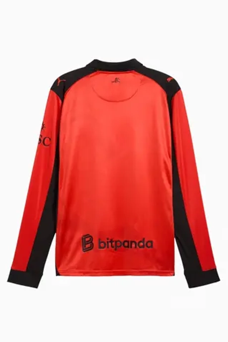 Футболка с длинными рукавами Puma AC Milan x Slam Jam 25/26 - красный