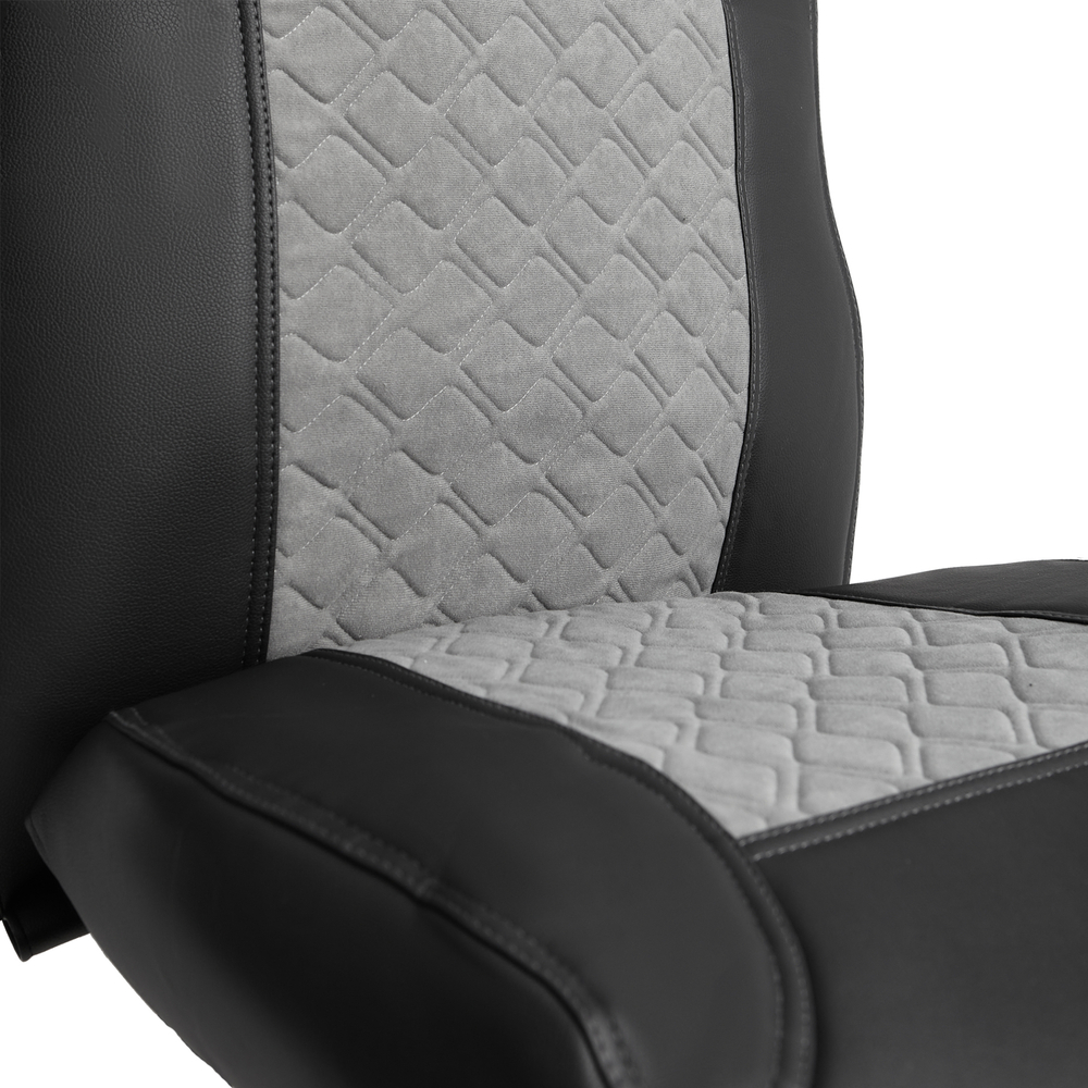 Чехлы MAN TGA (экокожа, серый)