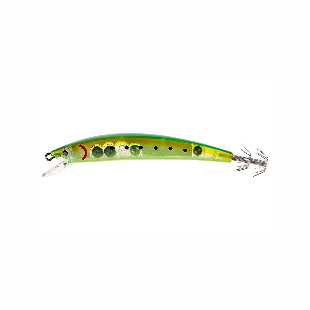 Воблер Минноу кальмарный HIGASHI Pelagic 19g #04. Green Mackerel