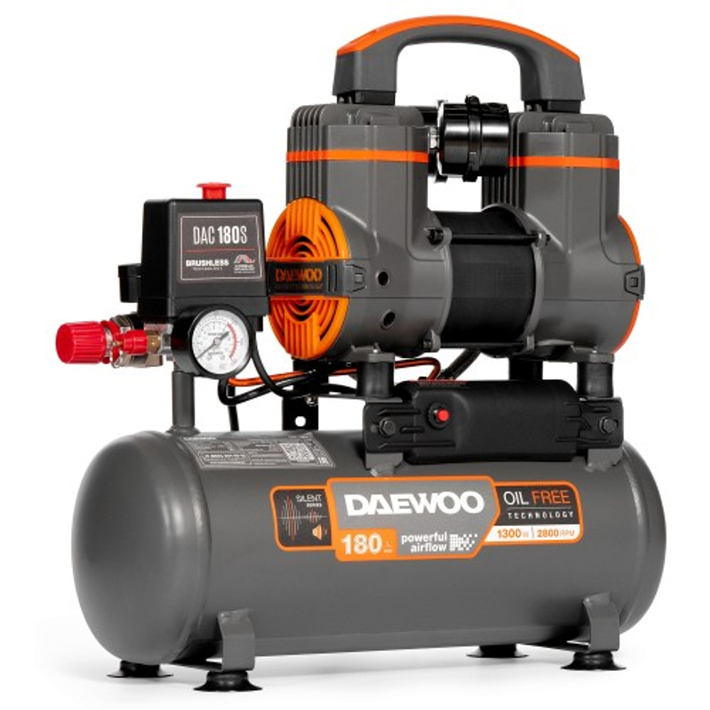 Компрессор поршневой безмасляный DAEWOO DAC 180 S DAC 180S
