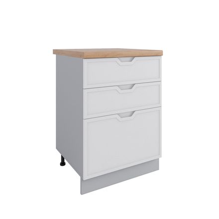 Кухня Модуль СЯБ 600 Арка Штукатурка белая