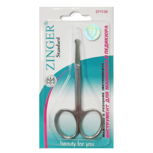 Zinger Ножницы для ногтей детские прямые / Standard ME 29 S, глянцевые, 9,5 см