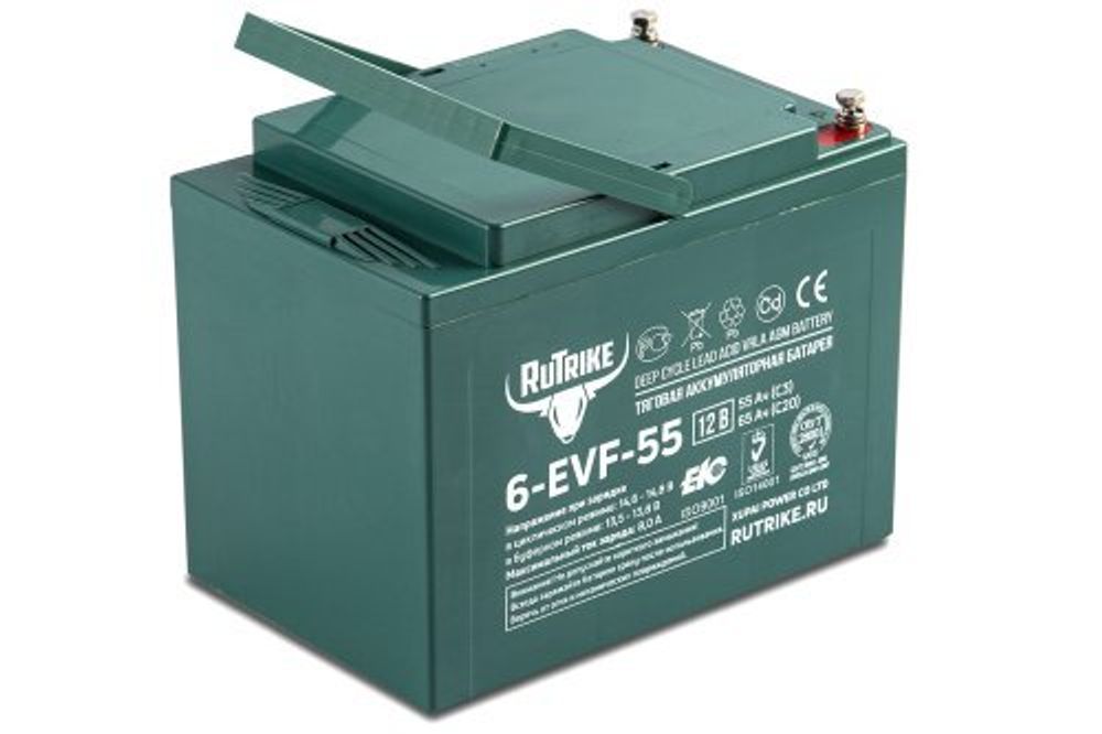 Тяговый аккумулятор RuTrike 3-EVF-200 (6V200A/H C3)