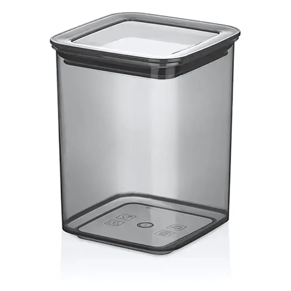 Контейнер вакуумный для сыпучих продуктов Квадратный, Элит, 1,2 л