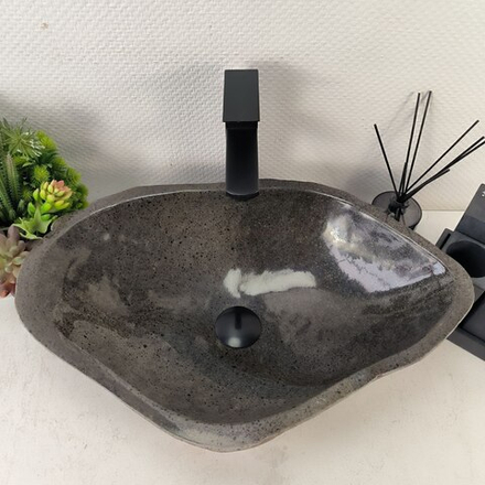 Раковина из речного камня RS-65076 56*37*15 0857