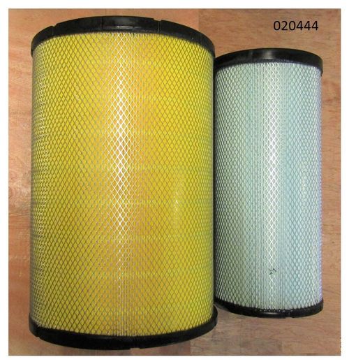 Фильтр воздушный двойной цилиндрический (глухой торец) TDW 562,682 12VTE (Ф1-315х210 х480/Ф2-200х157х445) /Air filter