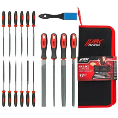 Набор напильников разнопрофильных, 17шт JBC JBC-5056W