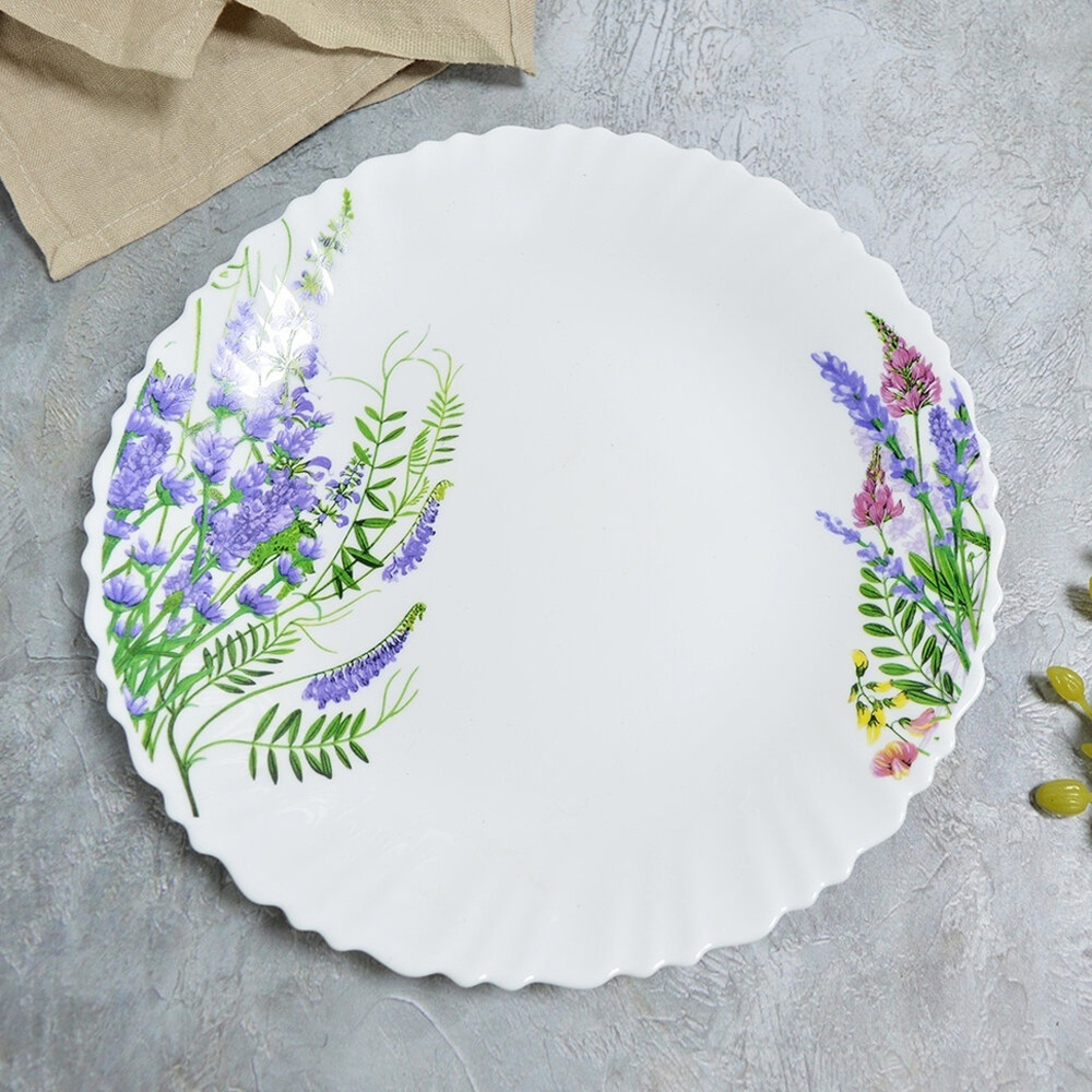 Тарелка обеденная 24см Лаванда