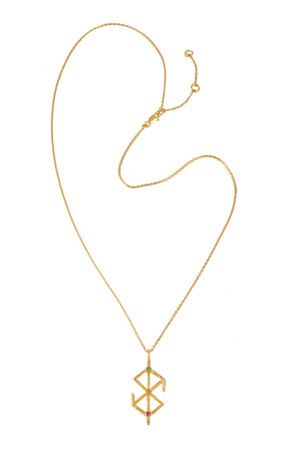 Подвеска "Жрица" на цепи, позолота