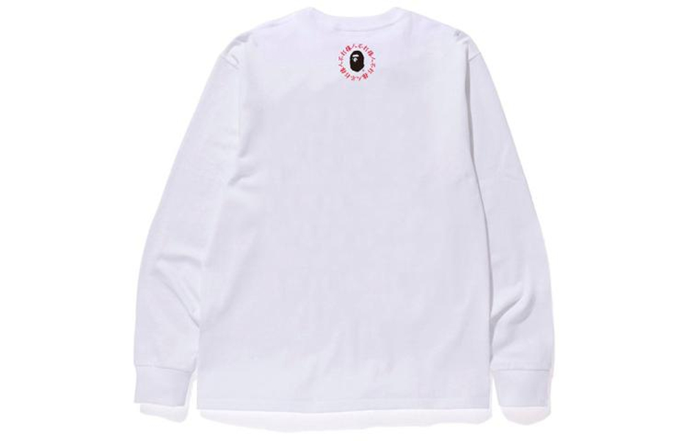 A Bathing Ape Kanji Logo Asnka L S Tee