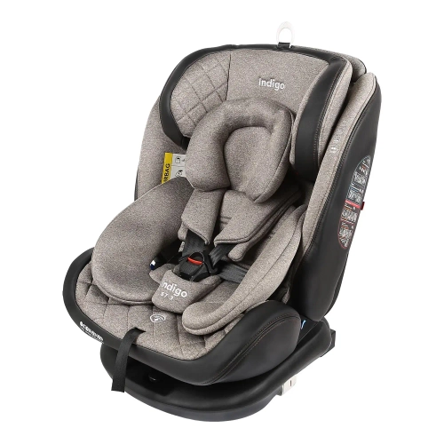 Автокресло Indigo AERO ISOFIX, ST-3, группа 0+1+2+3 (0-36 кг) бежевый