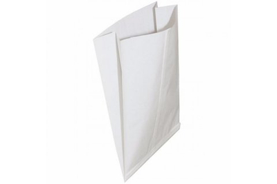 Пакет бумажный 150*95*300 б/п белый 100шт