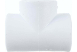 Тройник PPR 25х25х90, белый, РТП (10737)