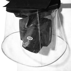 Прозрачный чехол, дождевик для светового оборудования