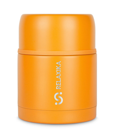 Термос для еды Relaxika 301 (0,5 литра), желтый
