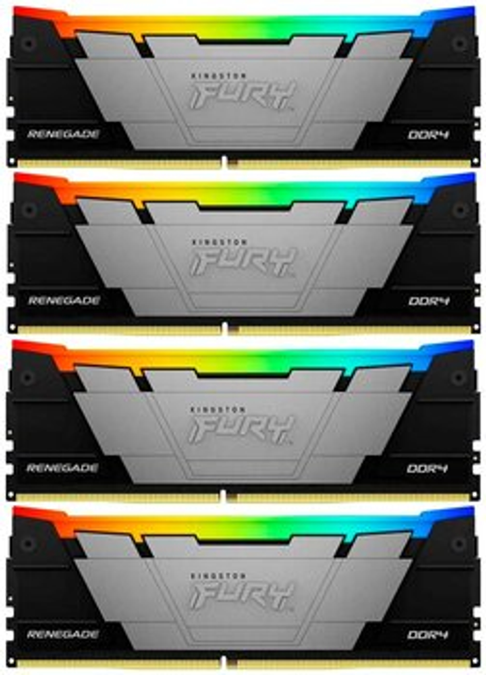 Оперативная память KINGSTON FURY Renegade DDR4 64GB 3200MHz CL16 KF432C16RB12AK4/64
