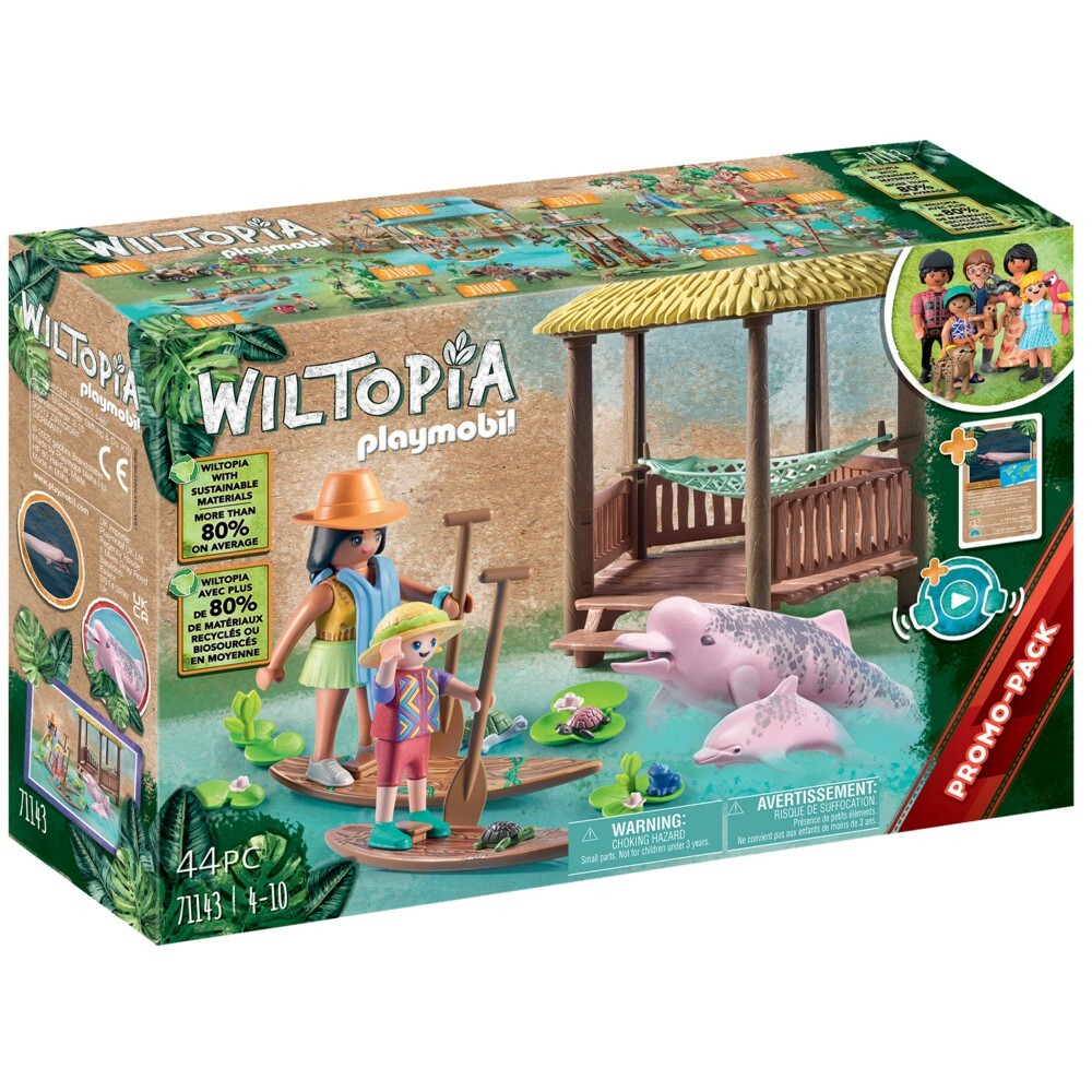Playmobil - Экспедиция дельфинов на реке Уилтопия 71143 / артикул   71143  / GTIN 4008789711434