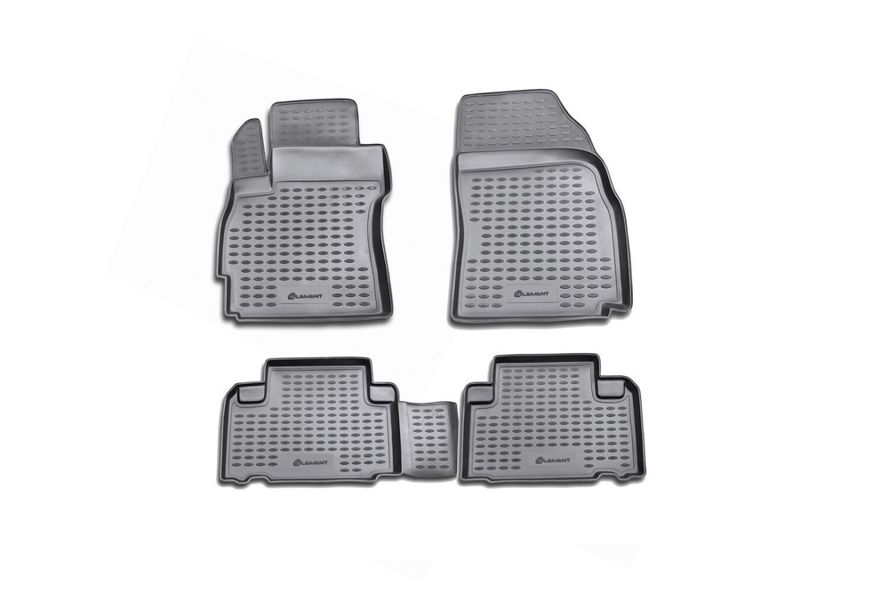 Коврики Standard, в салон MAZDA 5 2005-2010, 4 шт. (полиуретан, чёрные) Element.NLC.33.10.210