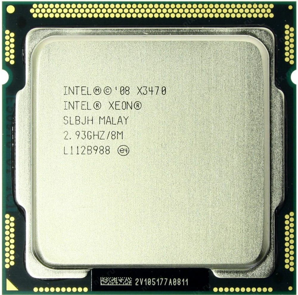 Процессор Intel Xeon X3470 ( 2,93Ghz, 1156, 8Mb, 4C/8T )