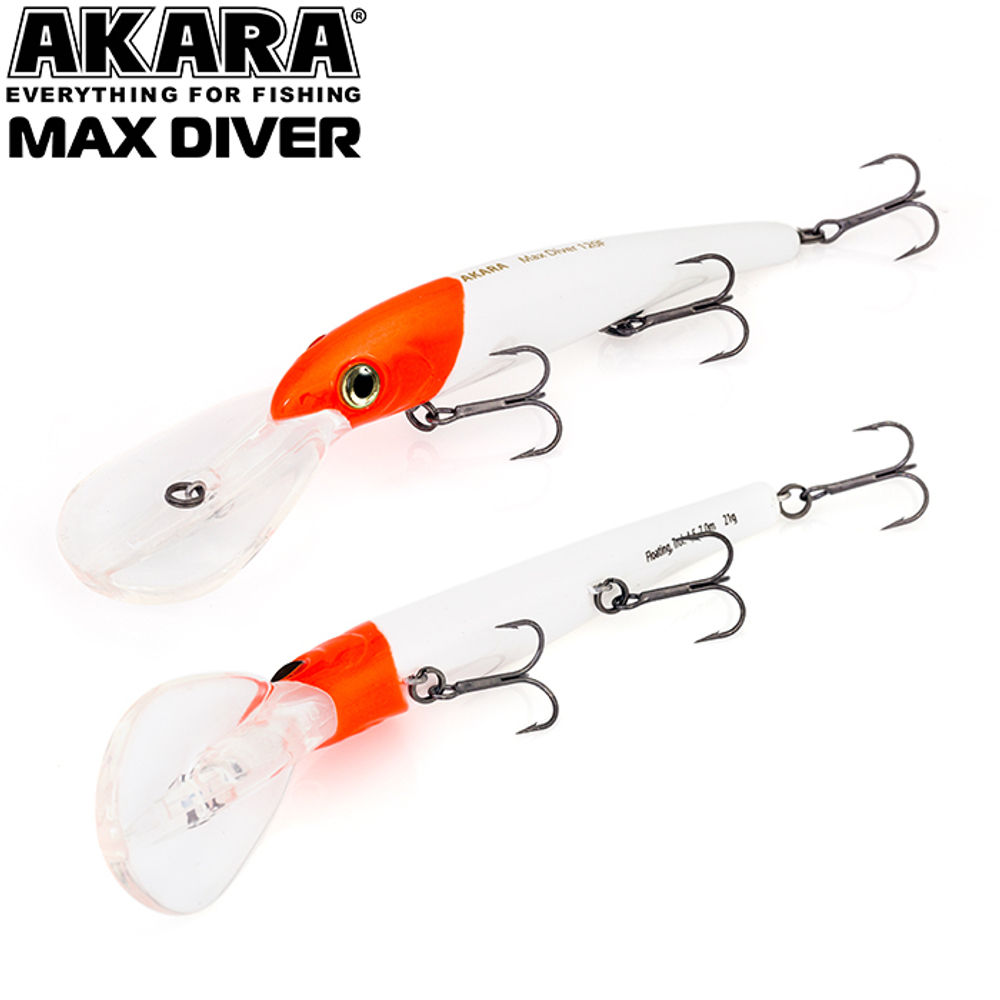 Воблер Akara Max Diver 120F 21 гр. (3/4 oz 4,7 in) A1