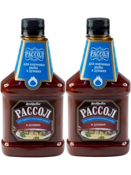 Рассол для копчения Рыбы в духовке 420 г * 2 шт