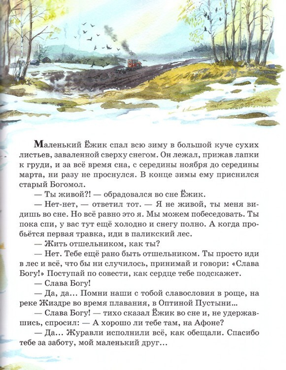 Удивительные истории маленького Ёжика. Повесть-сказка. Монах Лазарь (Афанасьев)