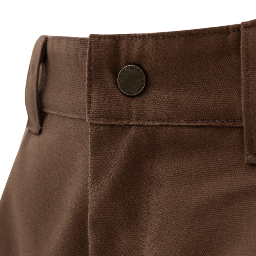 Брюки Called a Garment Duck Canvas "Brown"