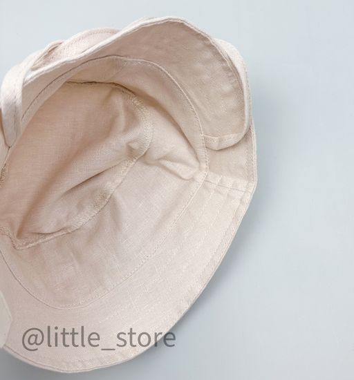 Панама льняная, Бежевая