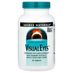 Source Naturals, Visual Eyes, мульти-питательный комплекс, 90 таблеток