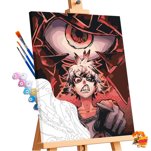 Картина по номерам Гачиакута Рудо Сюребрек